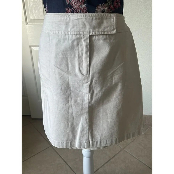 Style & Co‎ Beige Pockets Belted Pencil/Straight Knee Length Skirt Size 14P - Picture 2 of 13